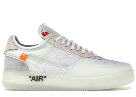 off white schuhe nike air force|air force 1 Off-White shoes.